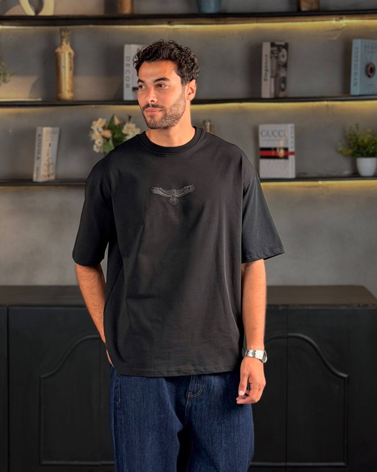 Shadow Eagle Oversized T-shirt 3381