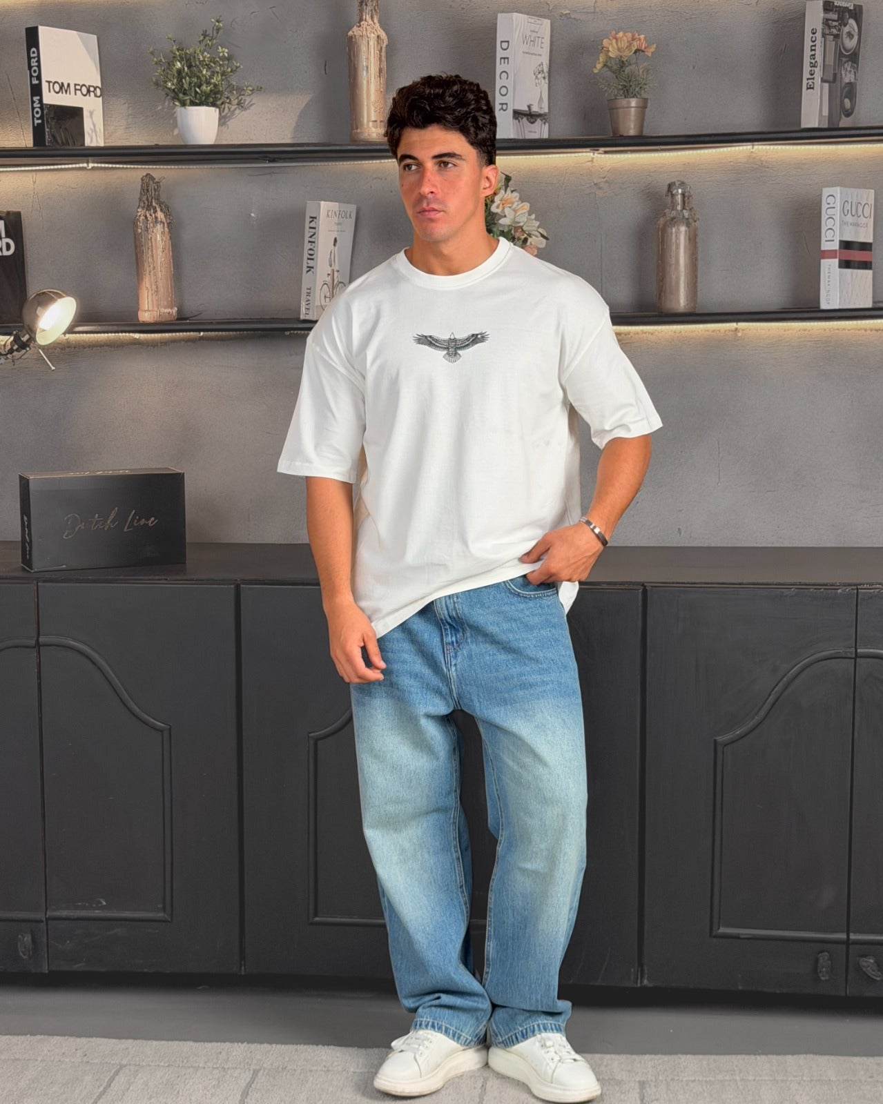 Shadow Eagle Oversized T-shirt 3381