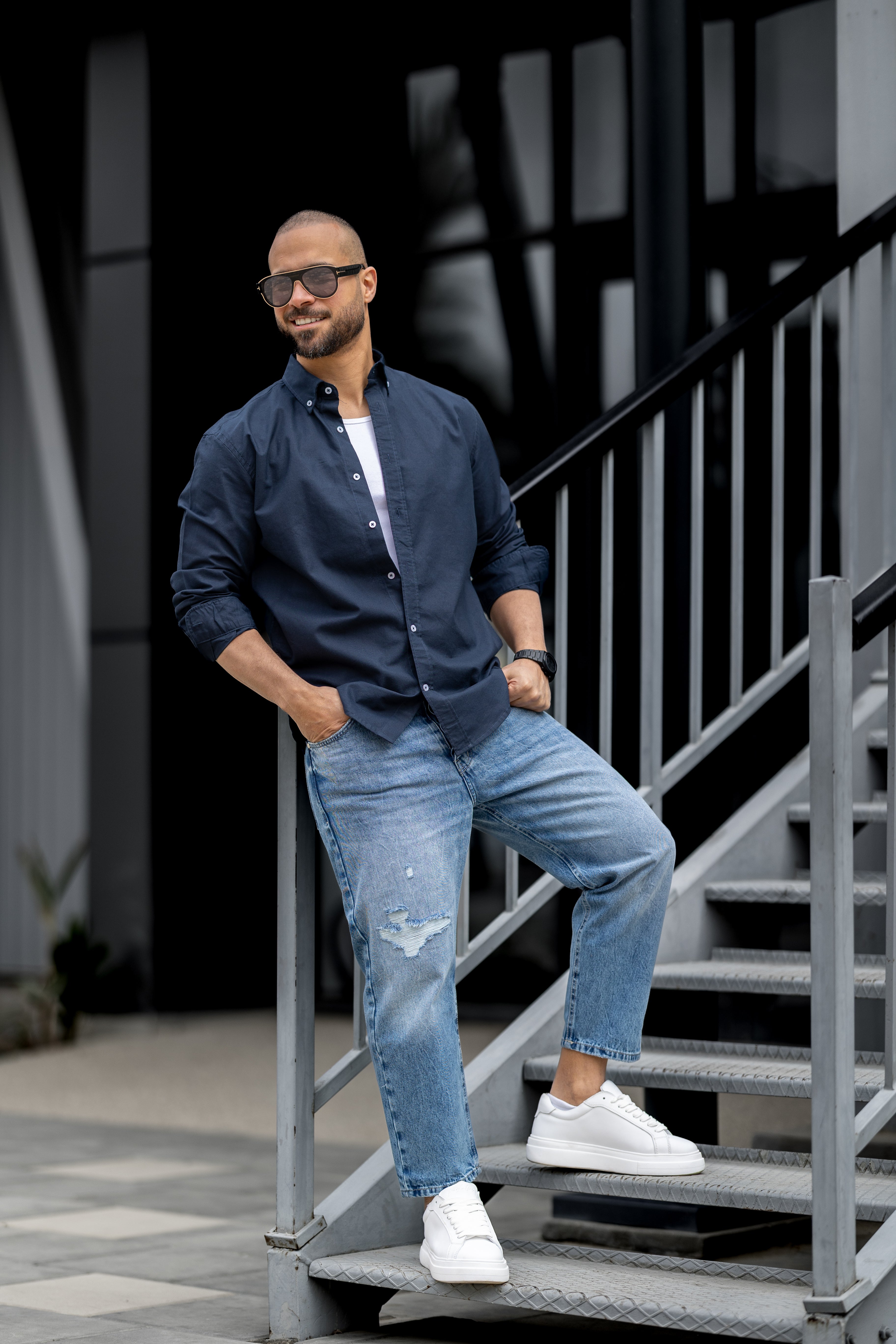 Basic oxford shirt Long sleeve/2330