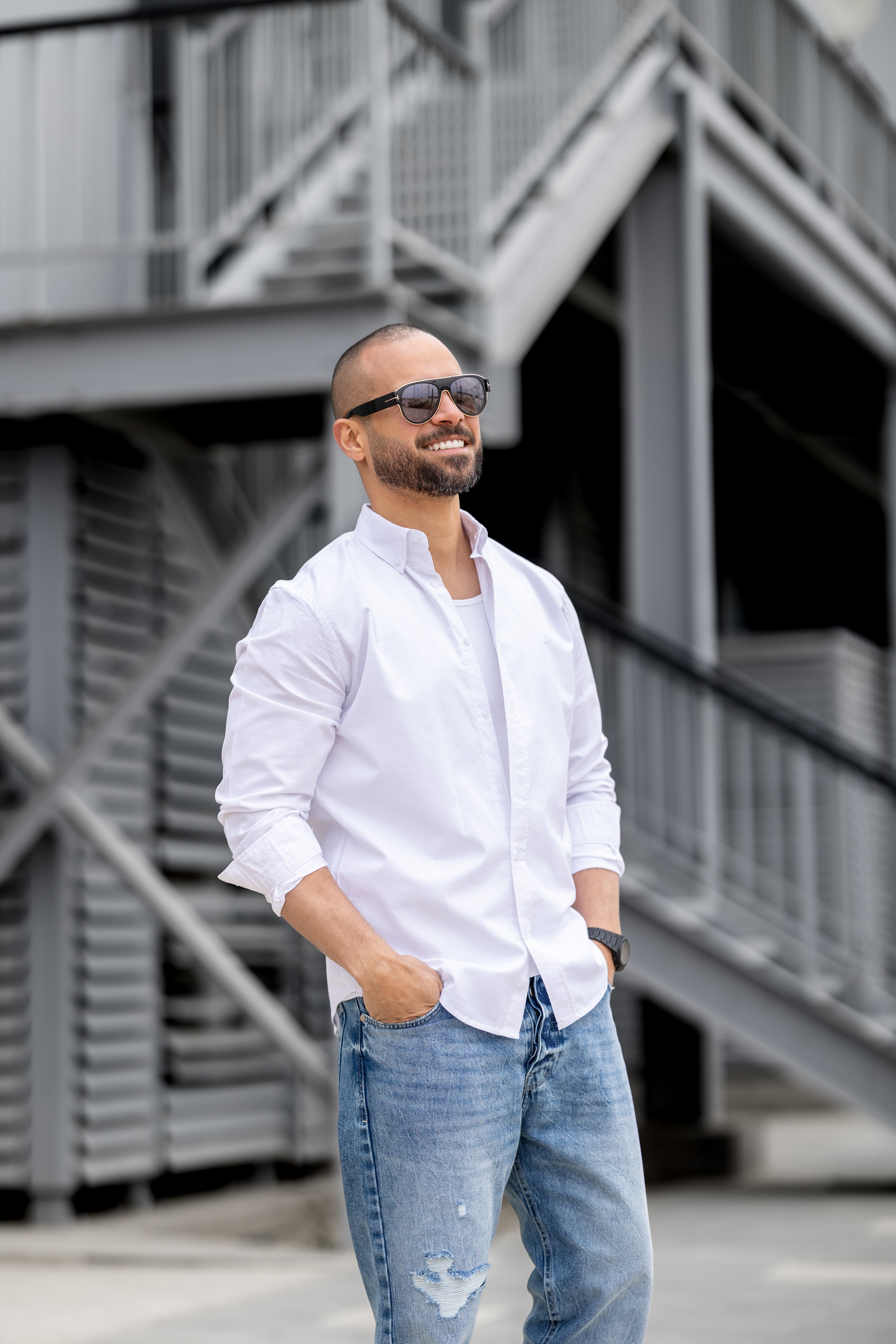 Basic oxford shirt Long sleeve/2330