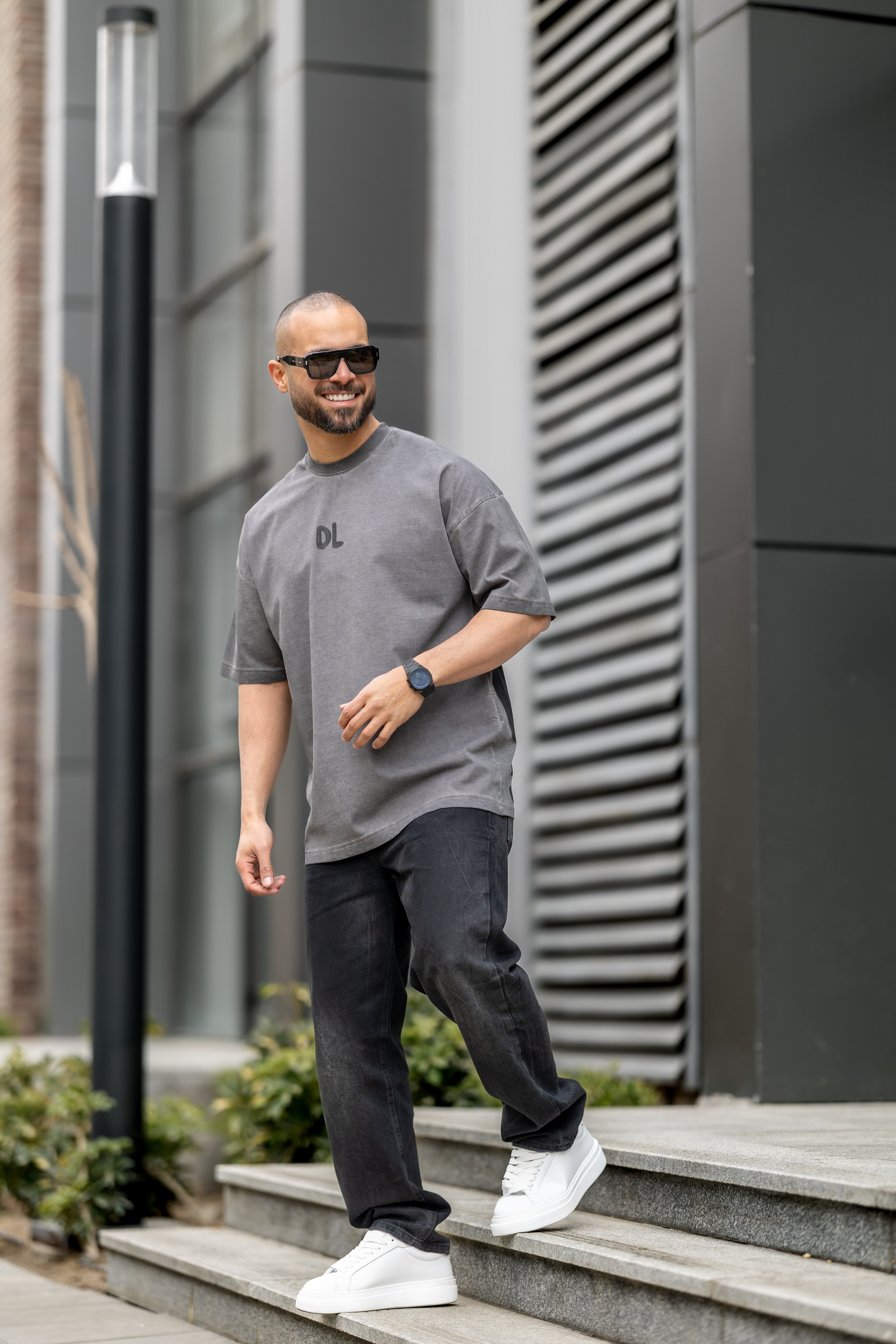 Printed Oversized T-shirt/3320
