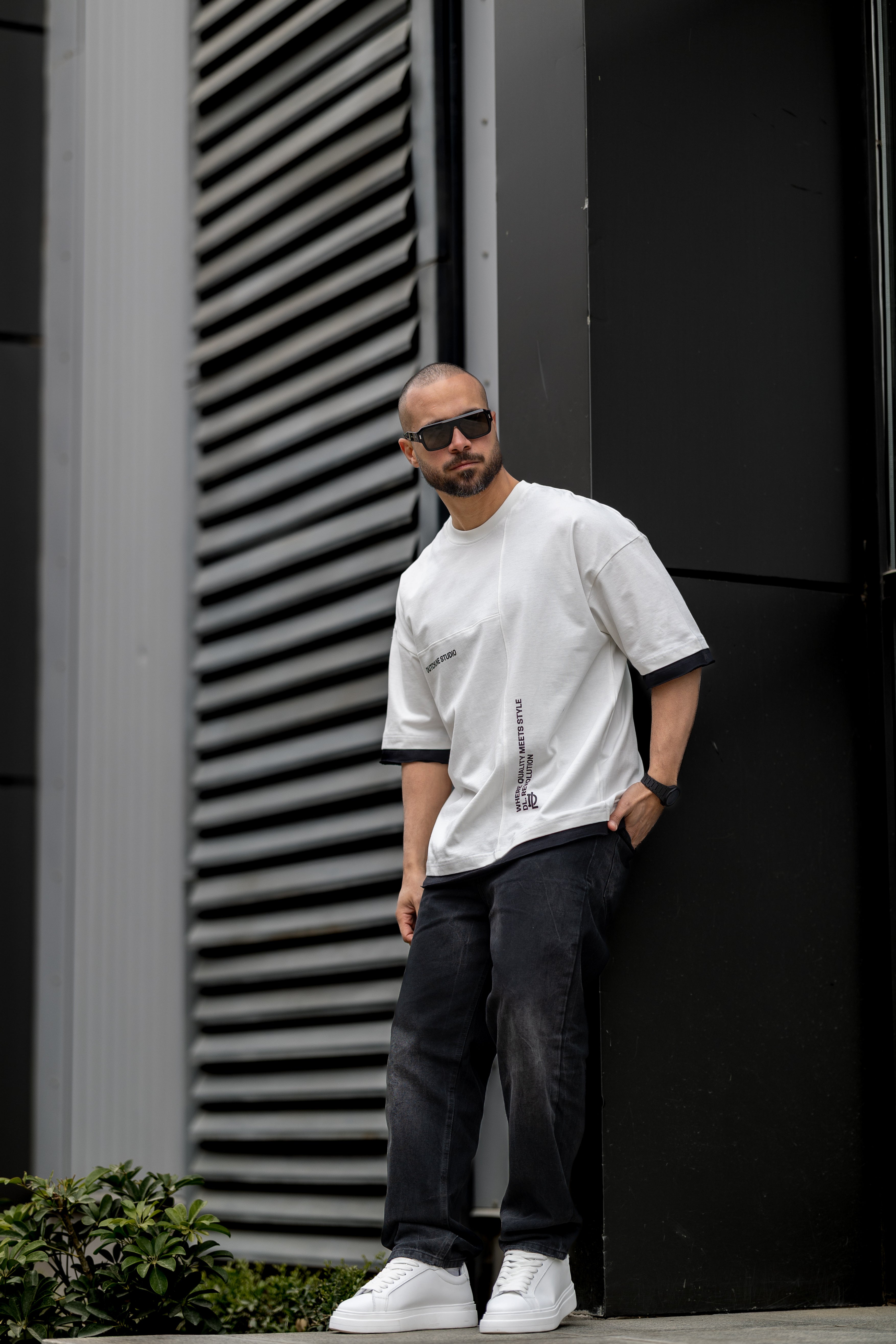 Relaxed Fit T-shirt With Printed/3312