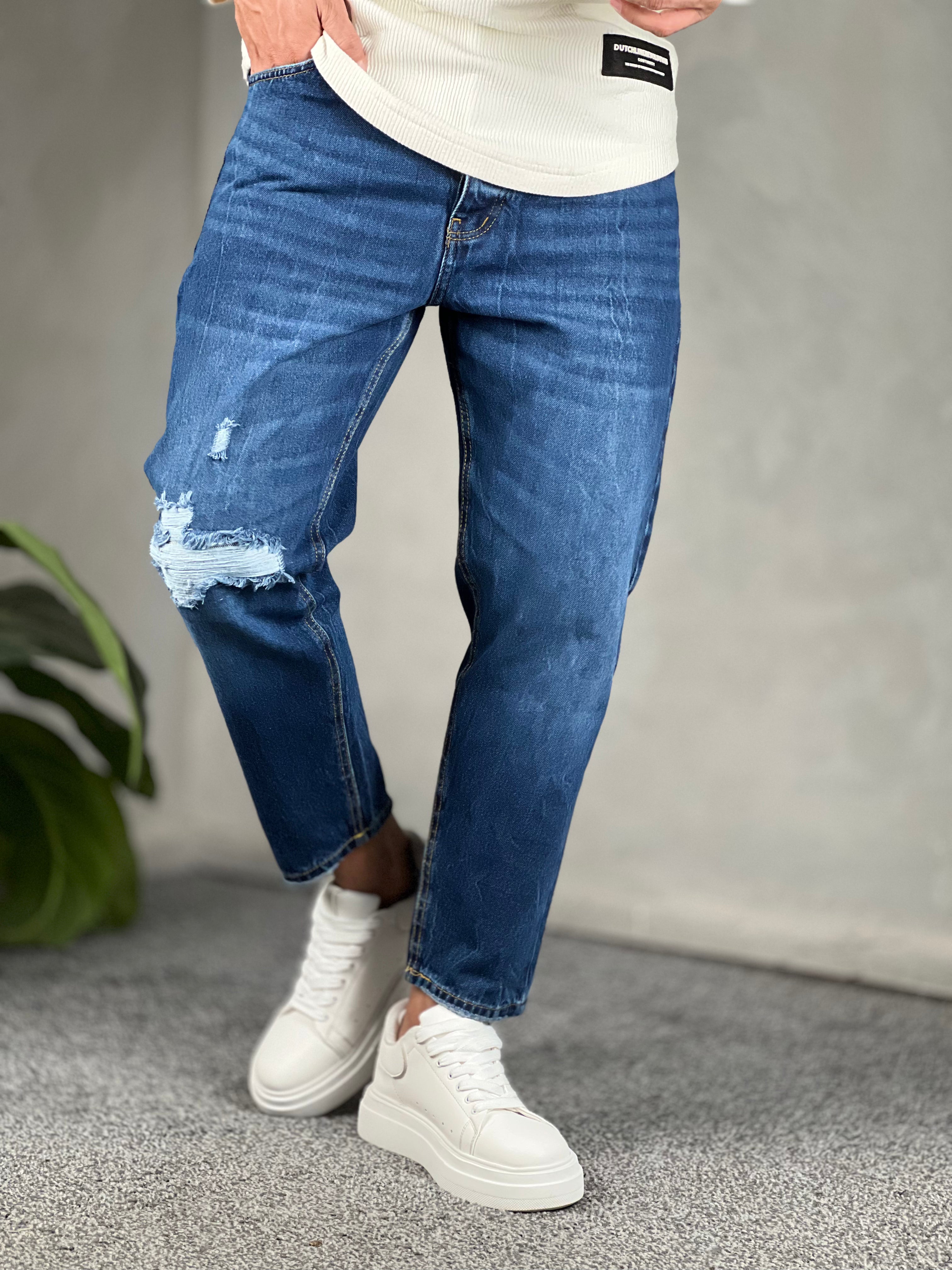 Cutting Boyfriend Denim/9001