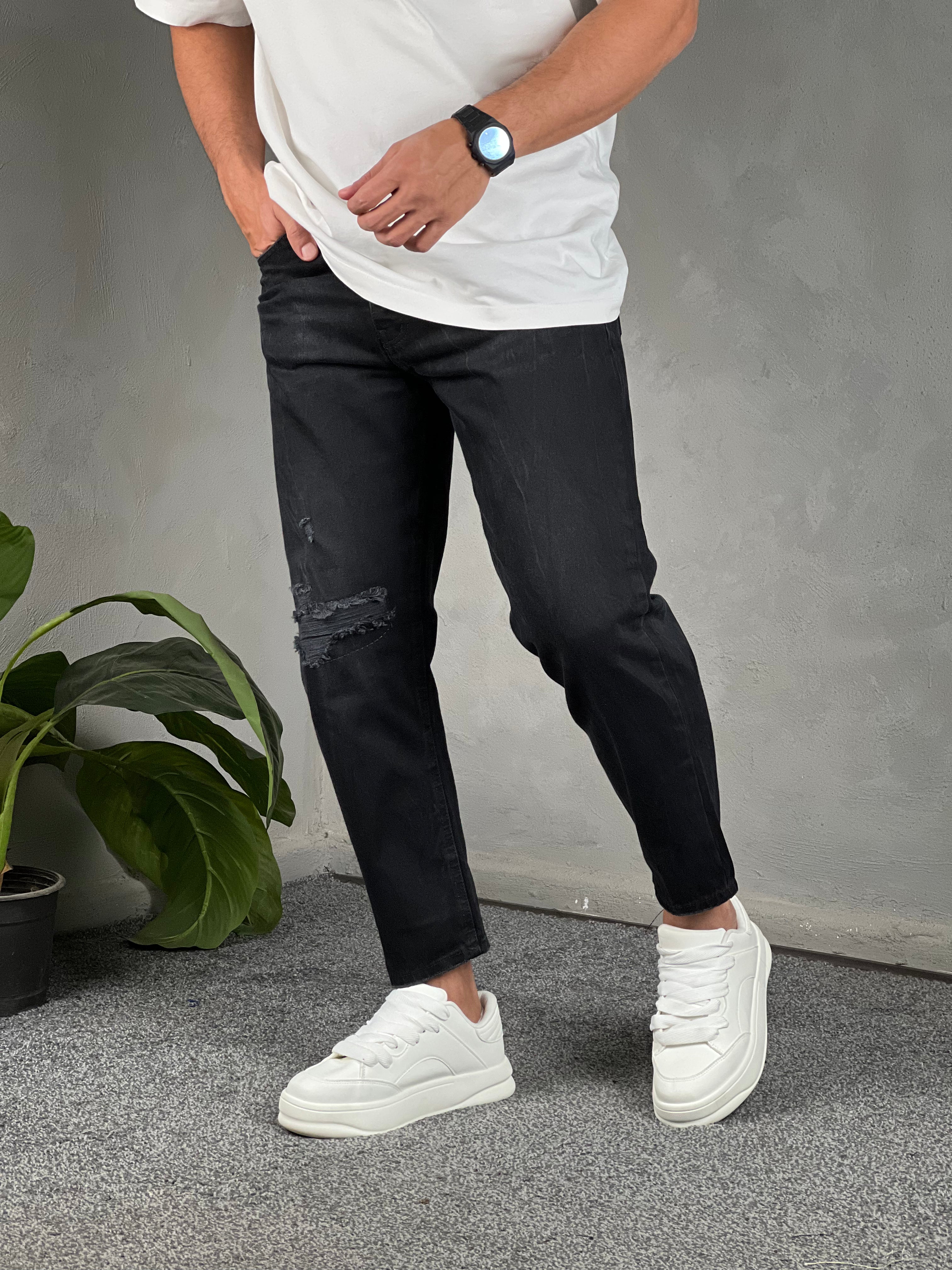 Cutting Boyfriend Denim/9001