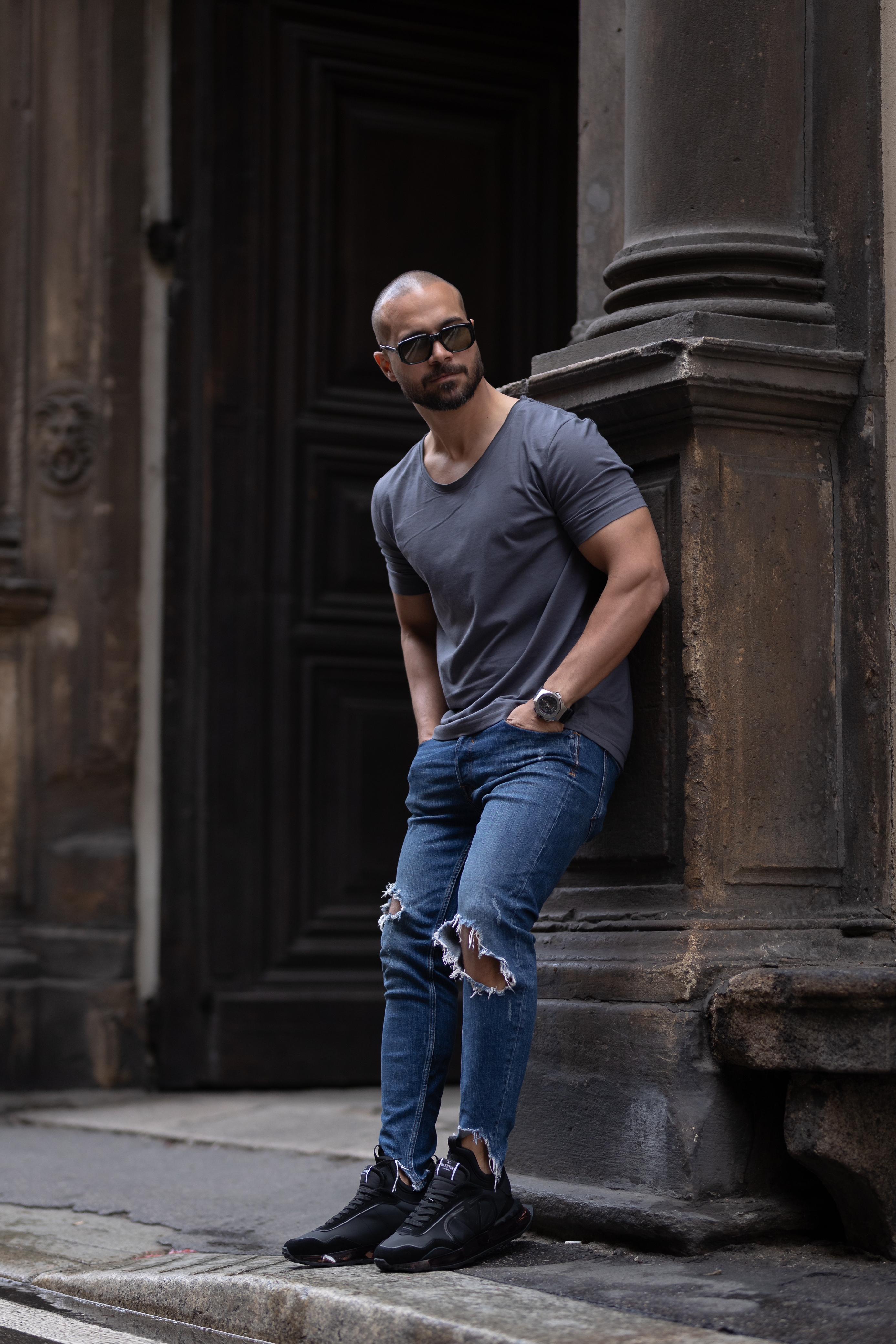 Basic Slim Fit T-shirt/8253