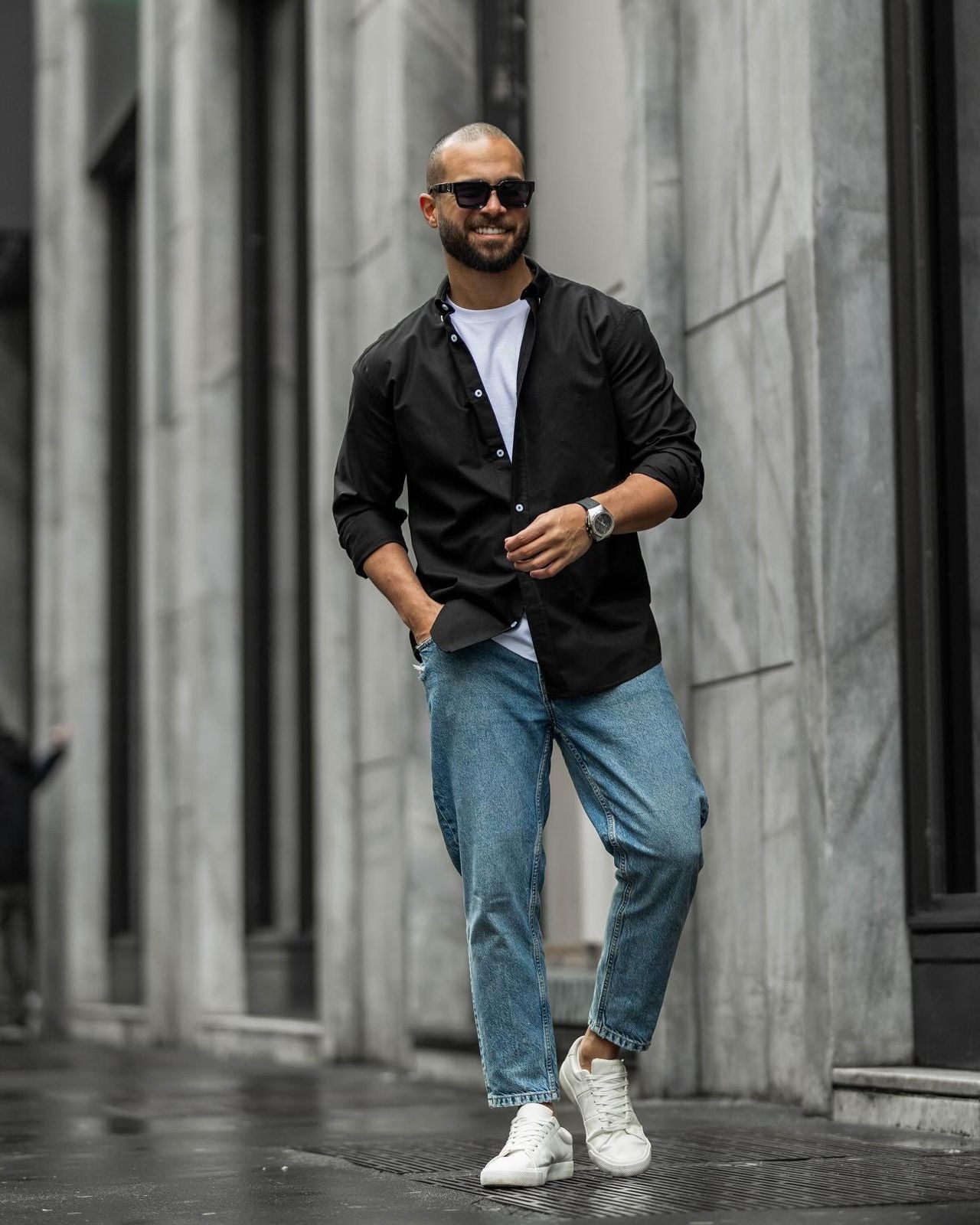 Basic oxford shirt Long sleeve/2330