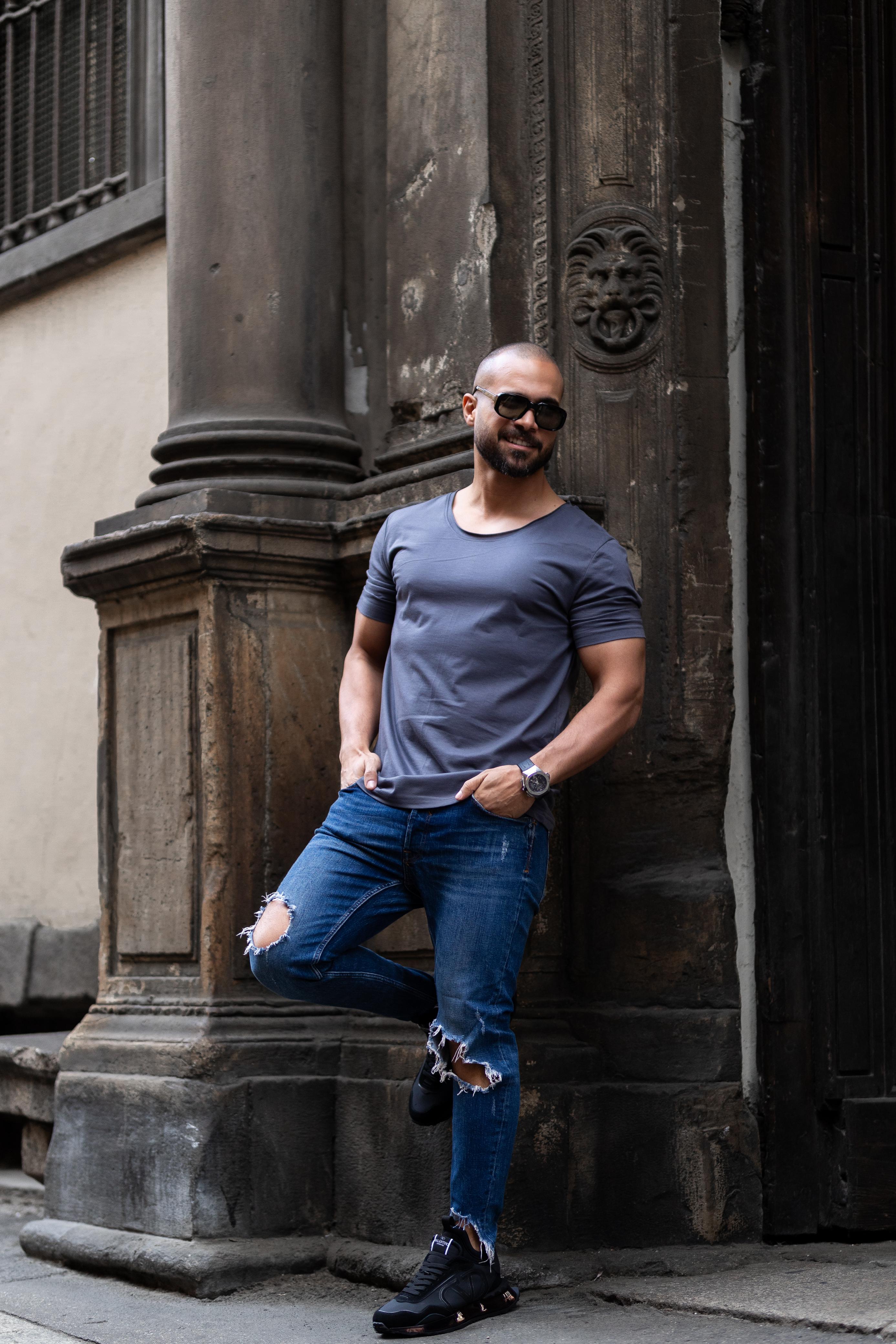 Basic Slim Fit T-shirt/8253