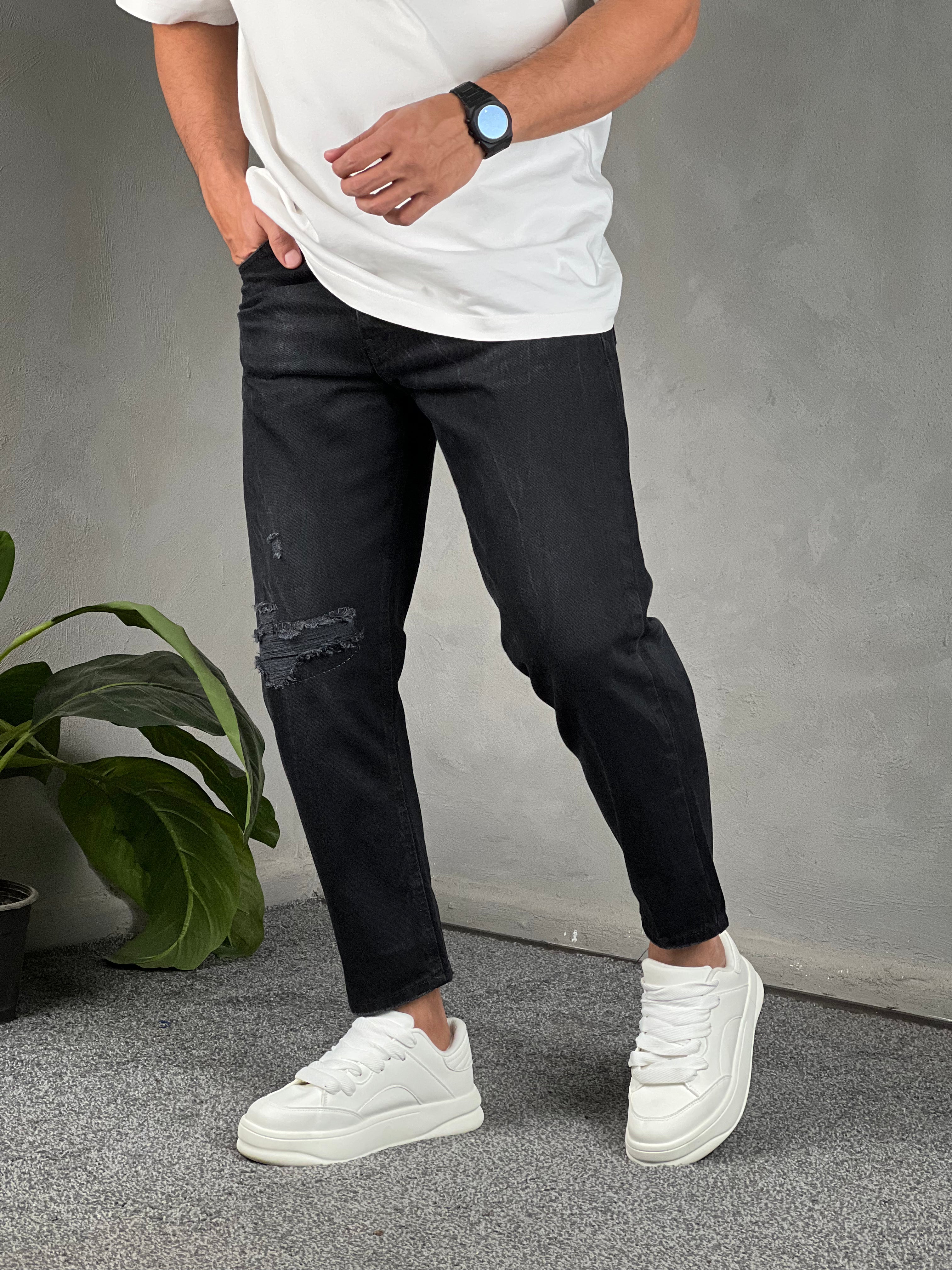 Cutting Boyfriend Denim/9001