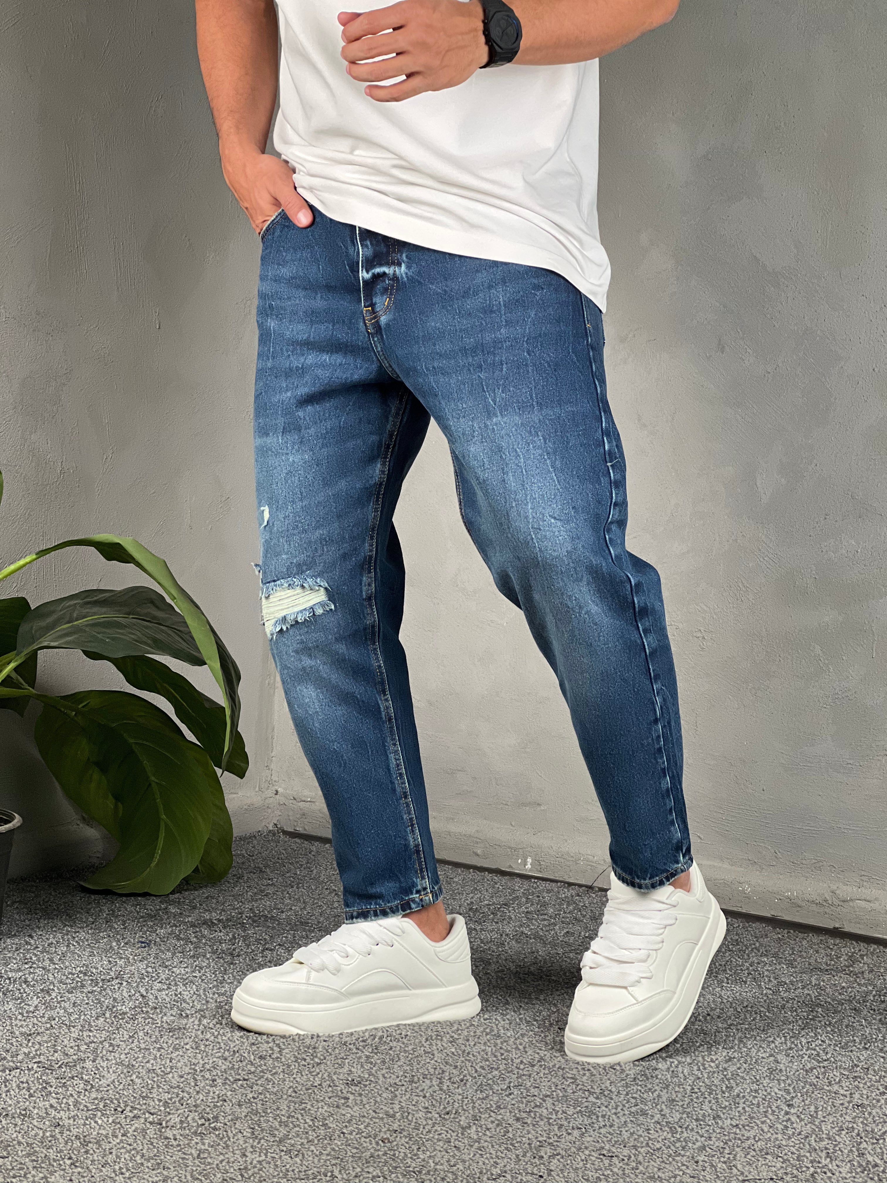 Cutting Boyfriend Denim/9001