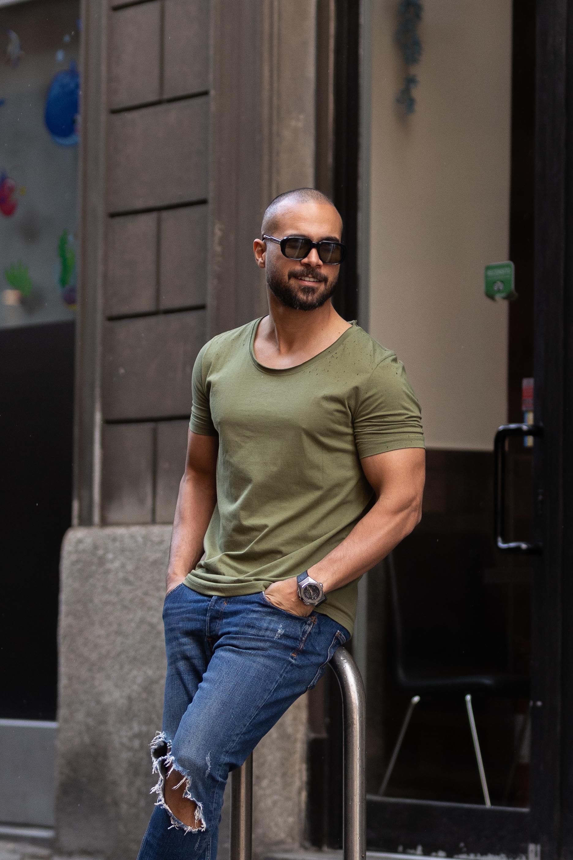 Basic Slim Fit T-shirt/8253