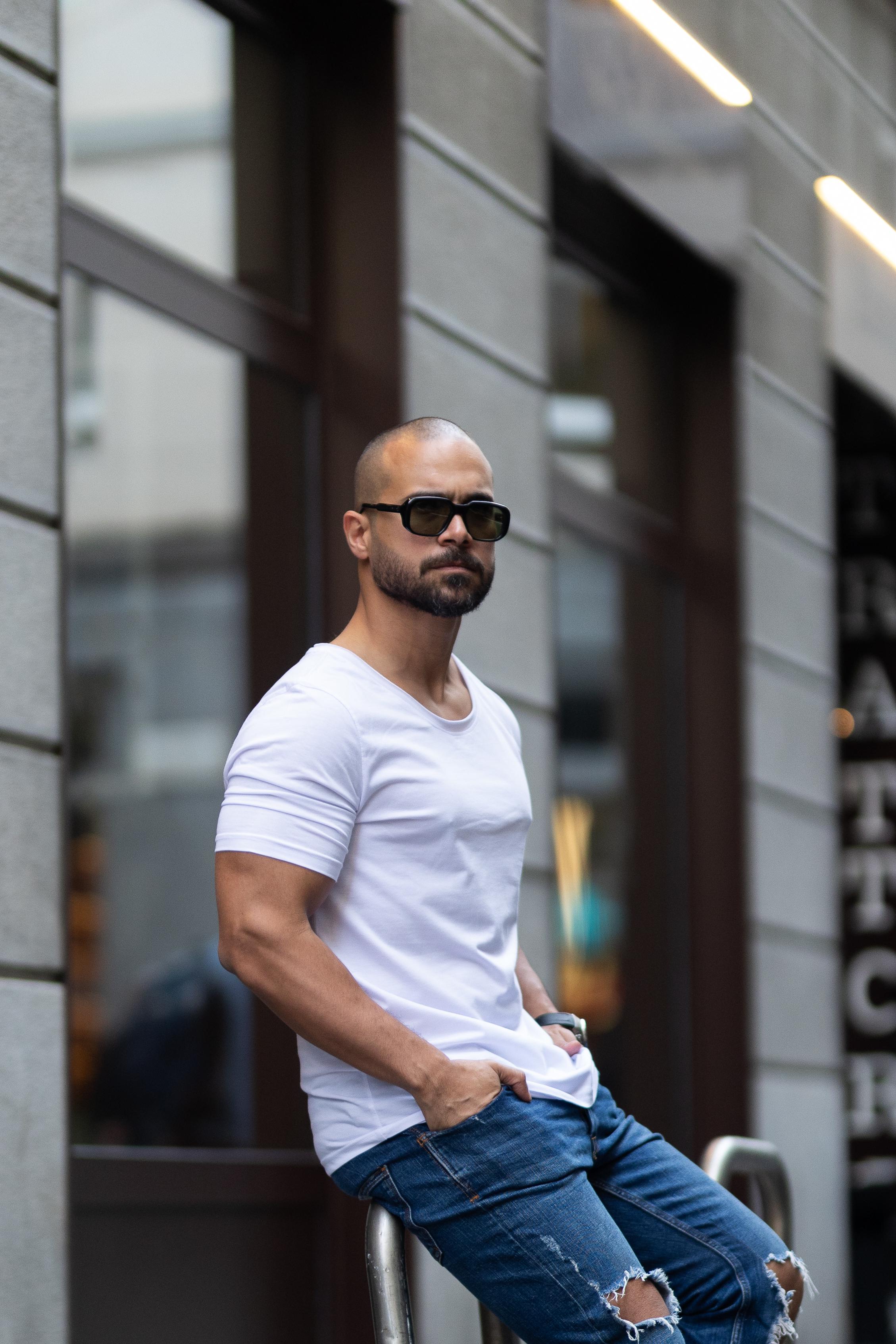Basic Slim Fit T-shirt/8253