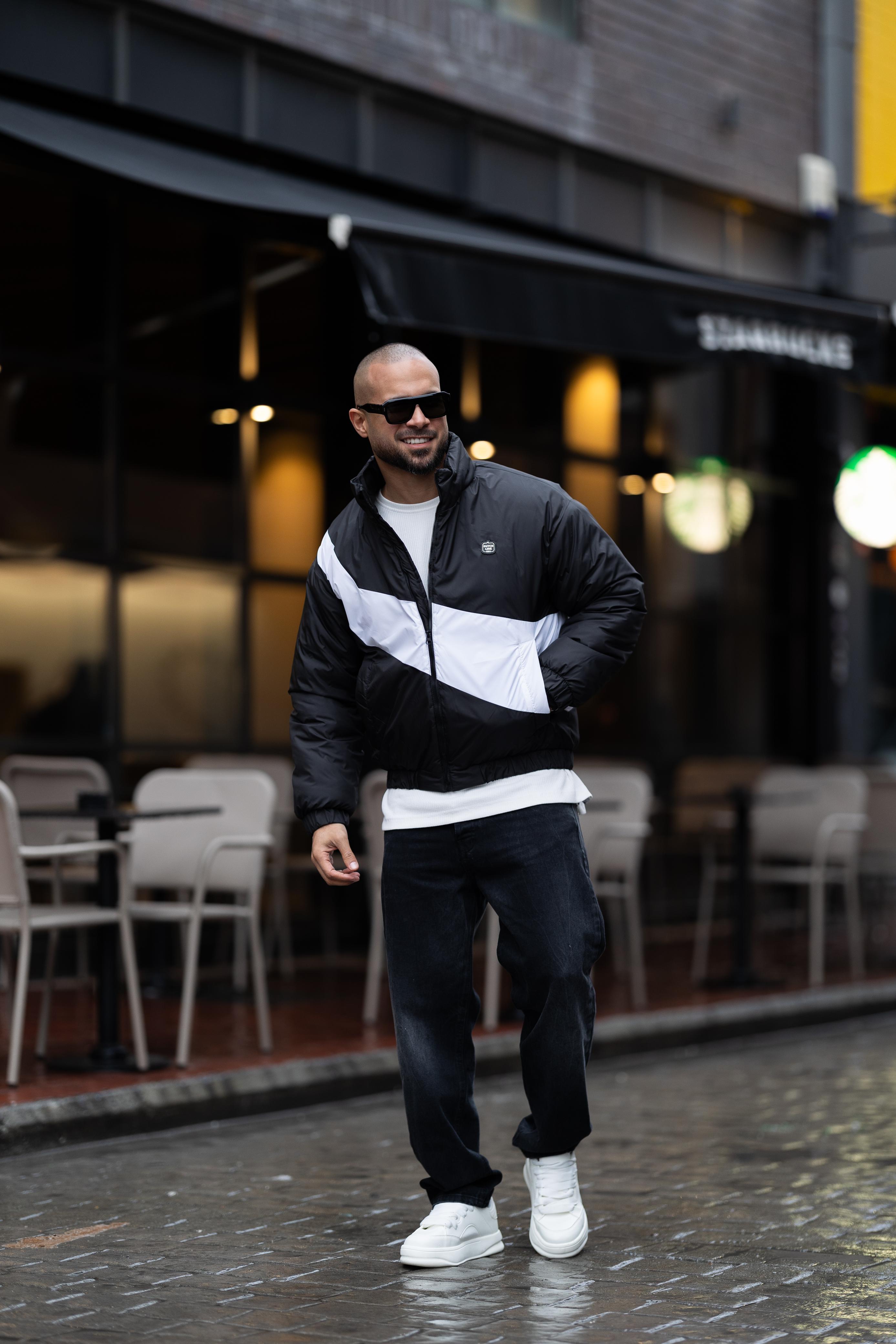 puffer jacket with logo Dutch Line/3447