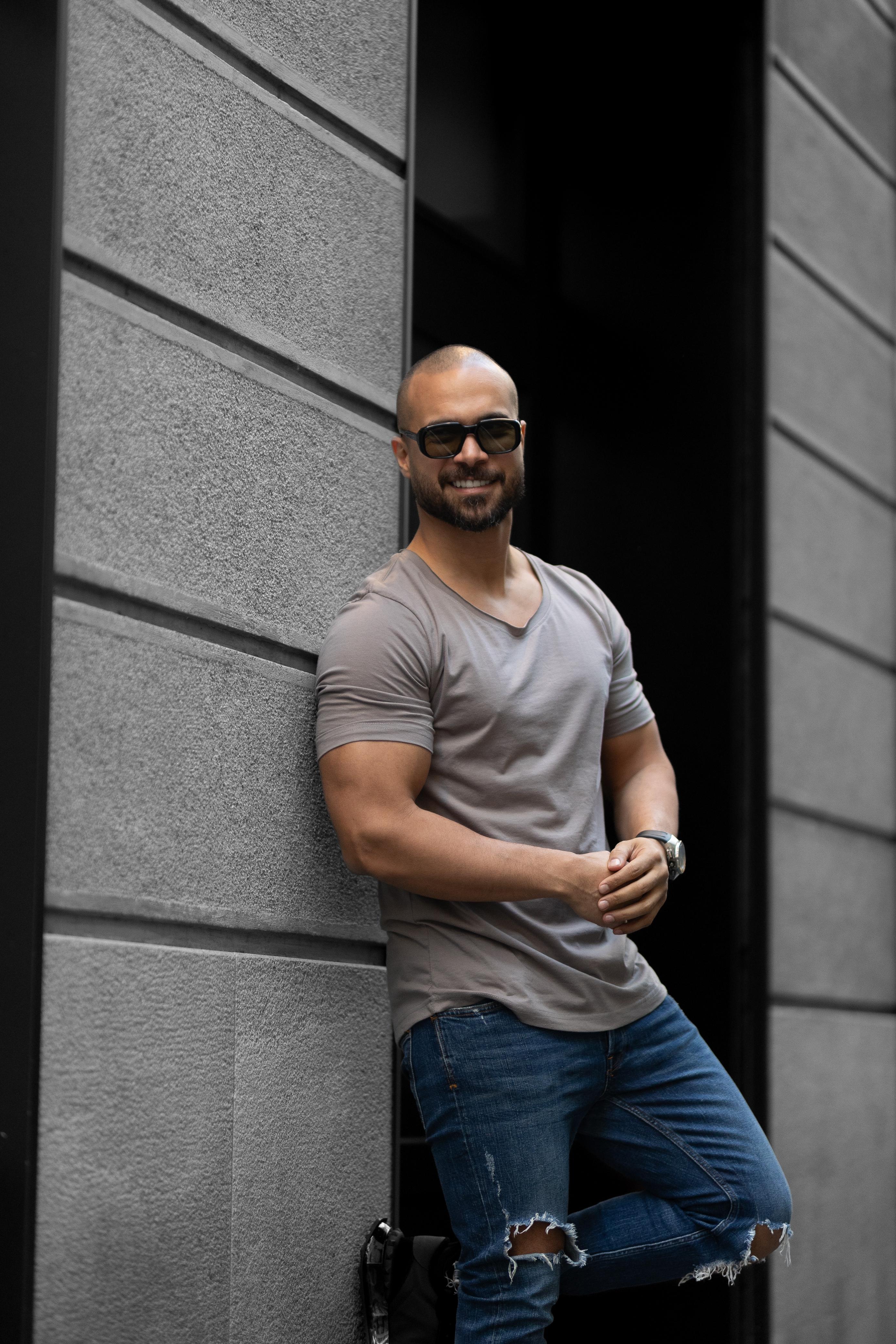 Basic Slim Fit T-shirt/8253