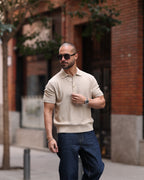 Basic Knitwear Polo shirt/5009
