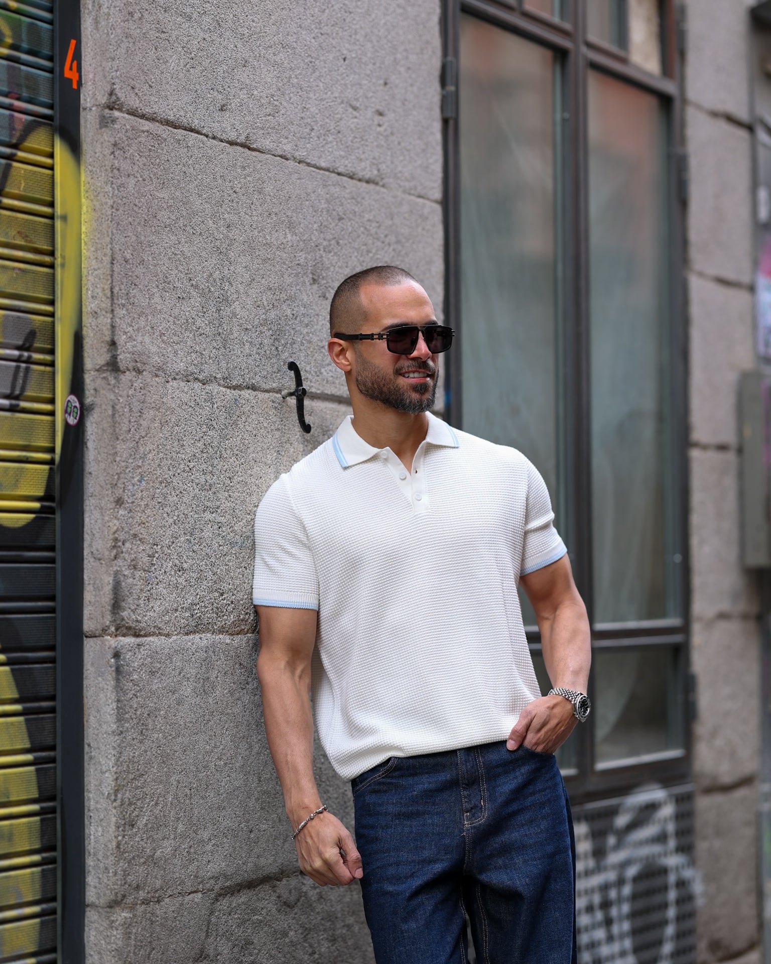 Basic Regular Fit knitwear Polo Shirt/5007