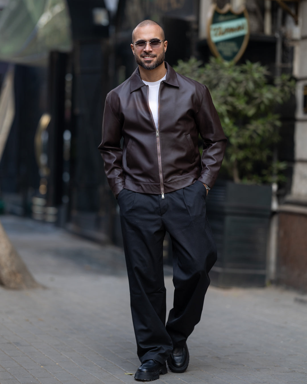 Leather Jacket Box Fit/3478