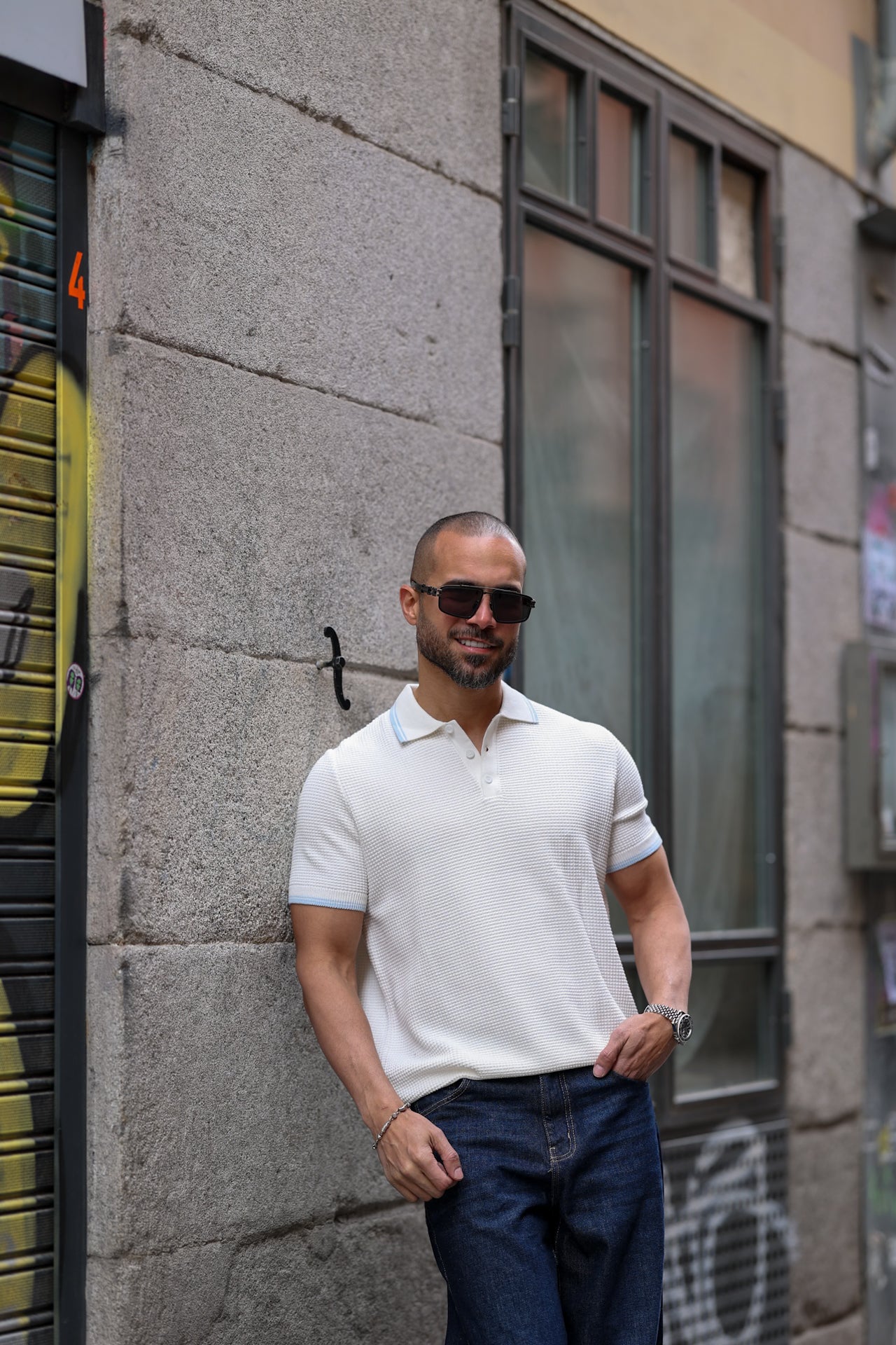Basic Regular Fit knitwear Polo Shirt/5007