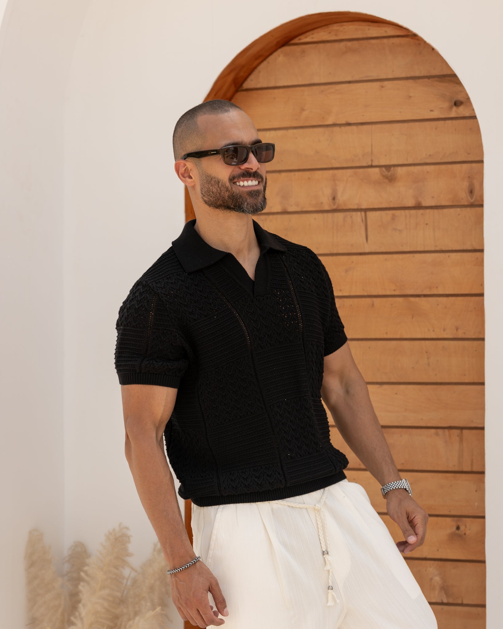 Box Fit Knitwear Polo shirt/5035