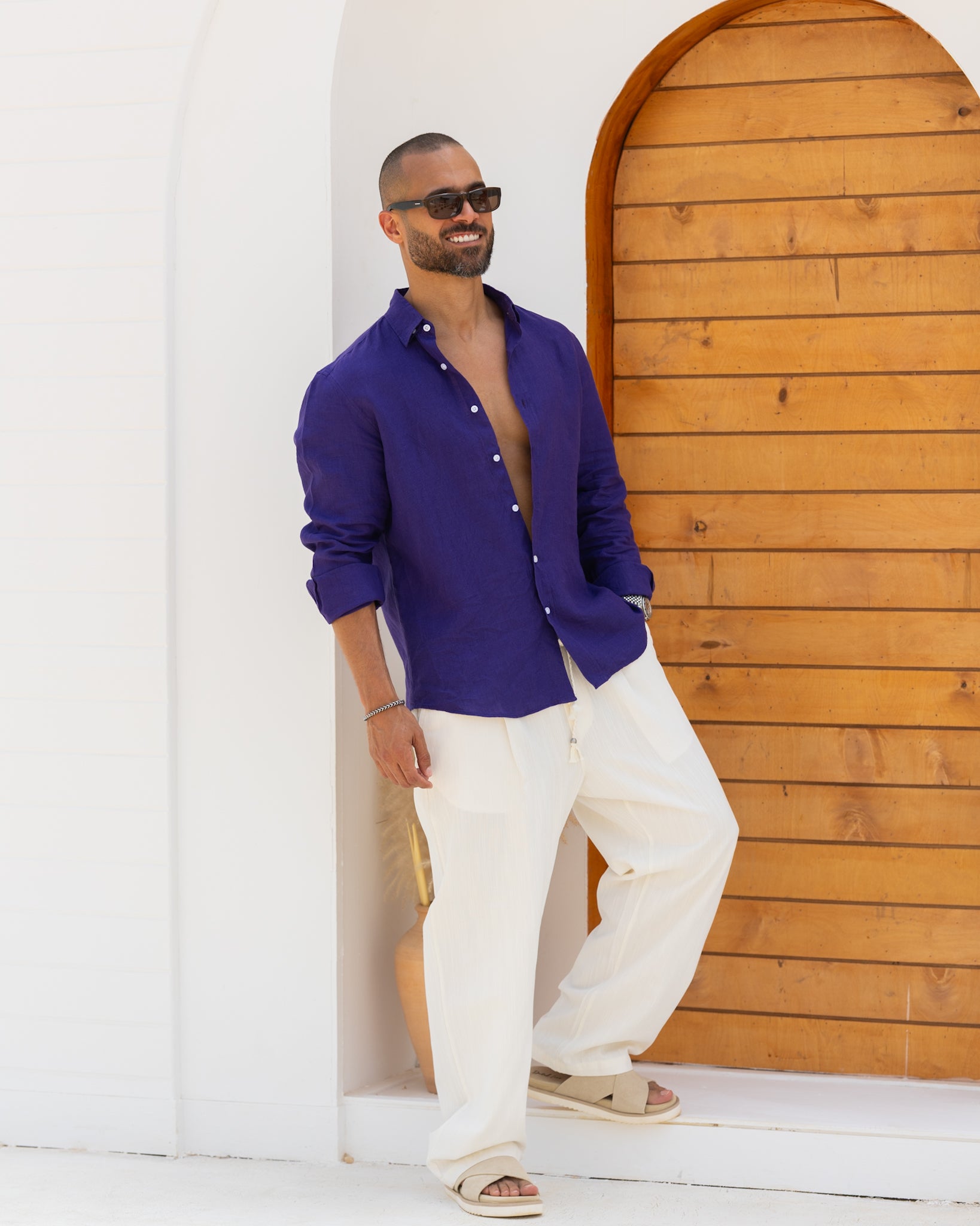 Relaxed Linen Shirt 2351