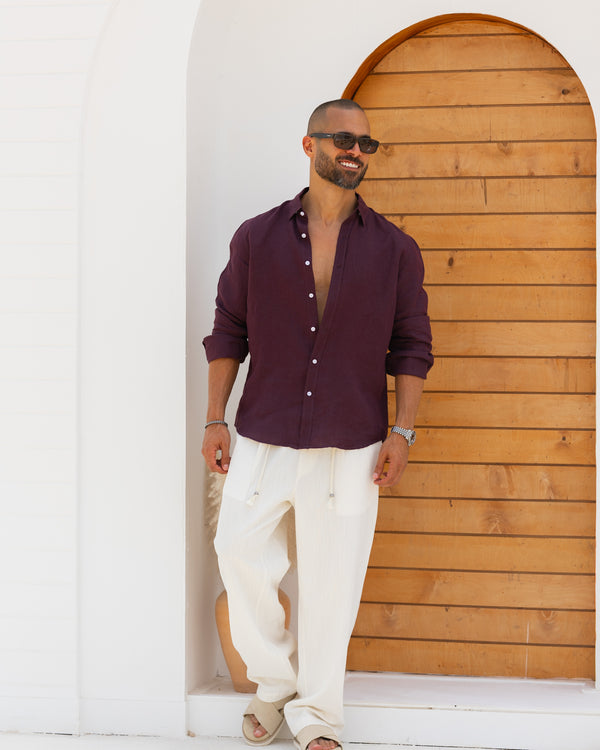 Relaxed Linen Shirt 2351