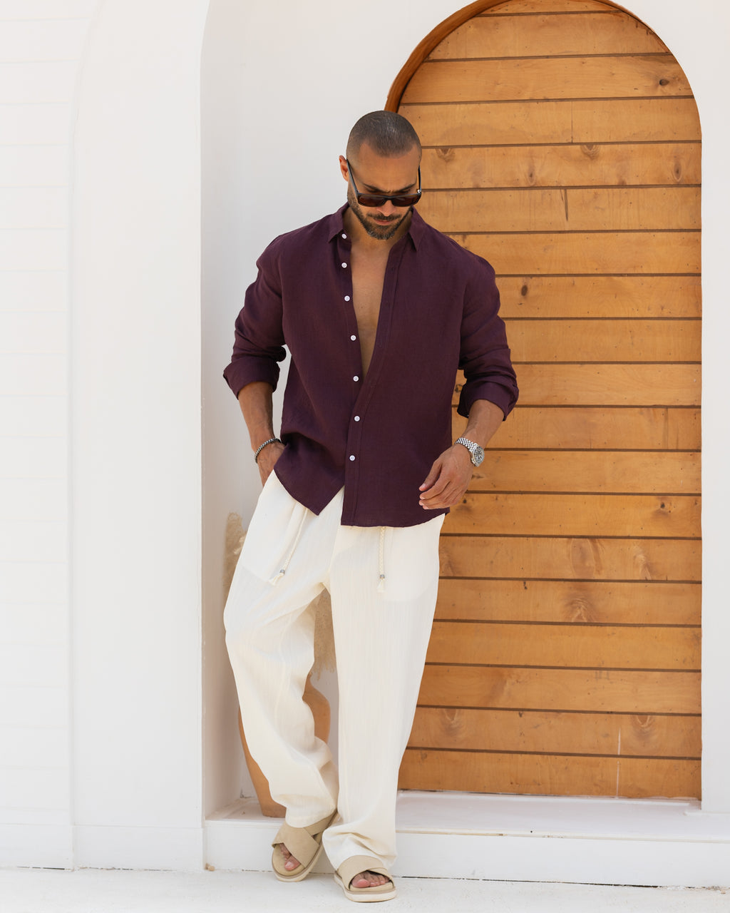 Relaxed Linen Shirt 2351