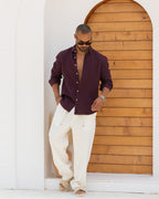 Relaxed Linen Shirt 2351
