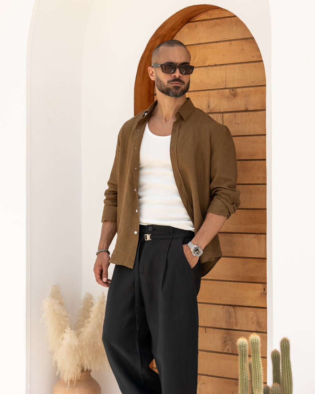 Relaxed Linen Shirt 2351