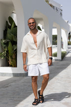 Basic Oversize Shirt Short Sleeves/2316