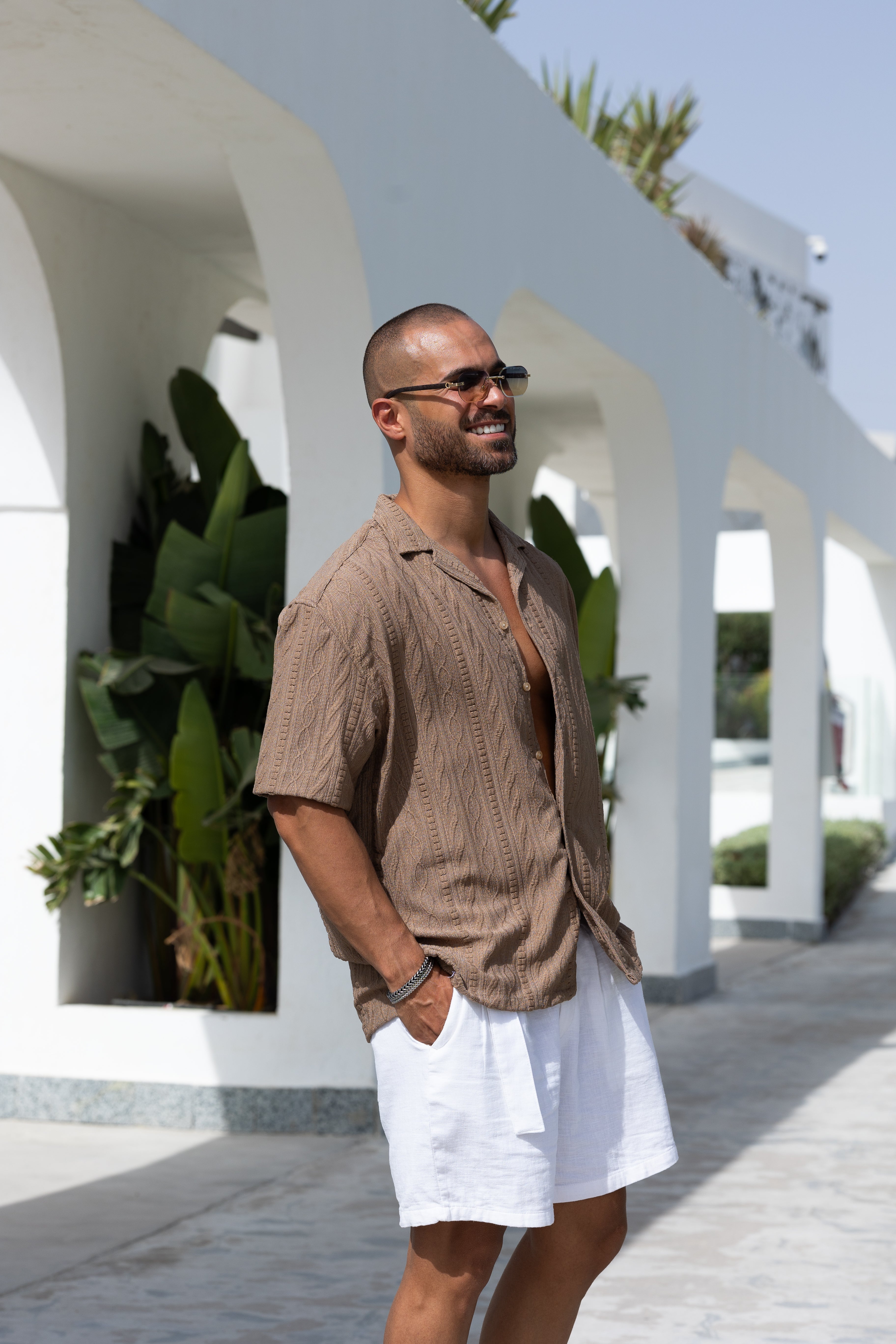 Basic Oversize Shirt Short Sleeves/2316