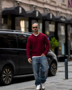 Classic V-Neck Knit/5049