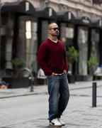 Classic V-Neck Knit/5049