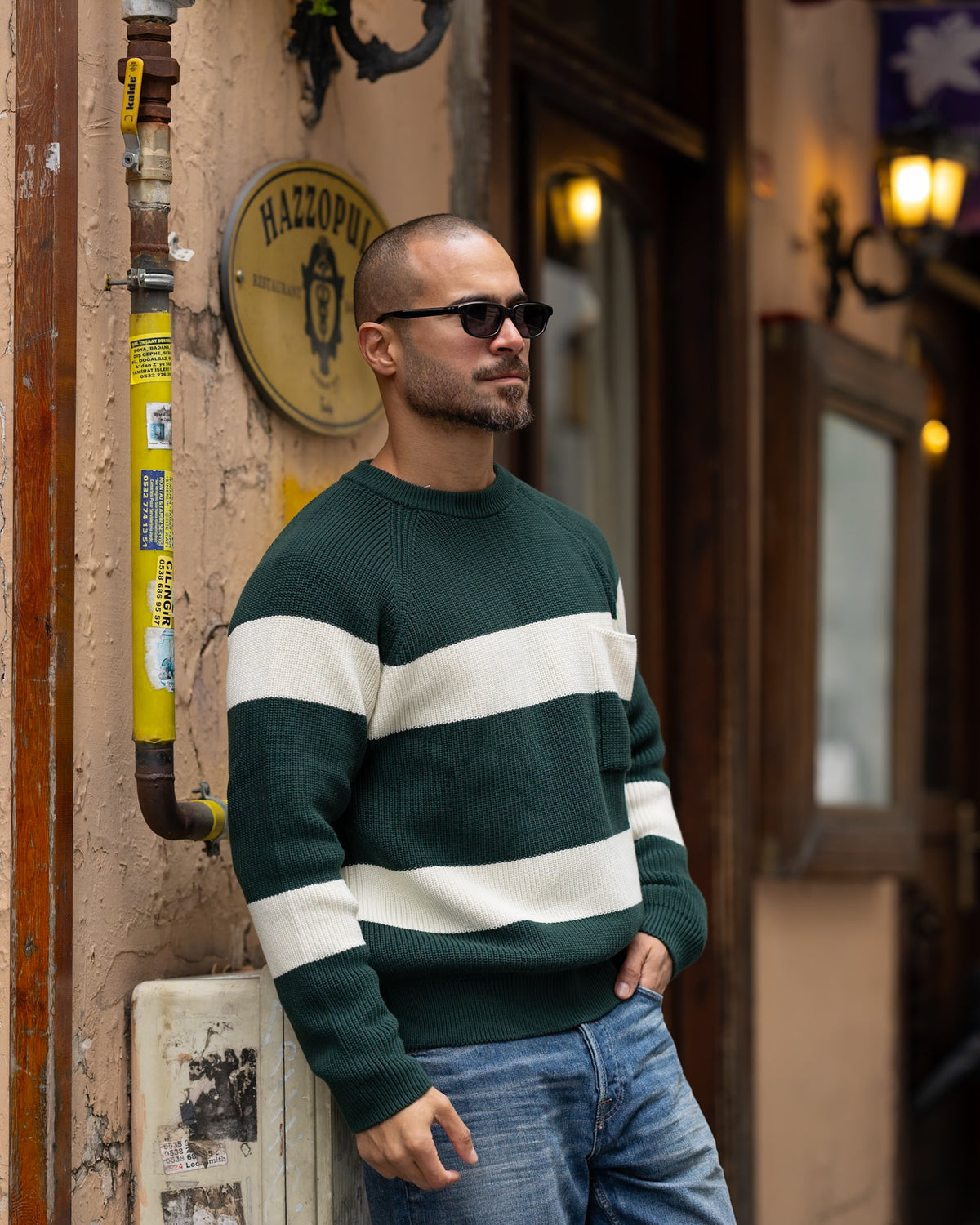 DL Stripe Knit/5050
