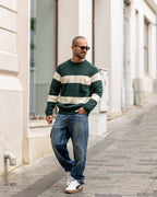 DL Stripe Knit/5050