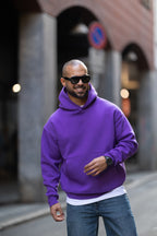 Relaxed Fit Basic Hoodie/4522