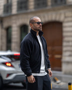 High Neck Zip Jacket/ 4350