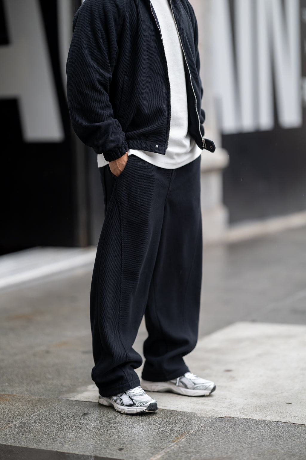 Relaxed Rib Sweatpants / 3262