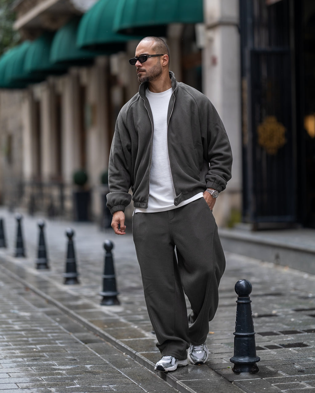 High Neck Zip Jacket/ 4350