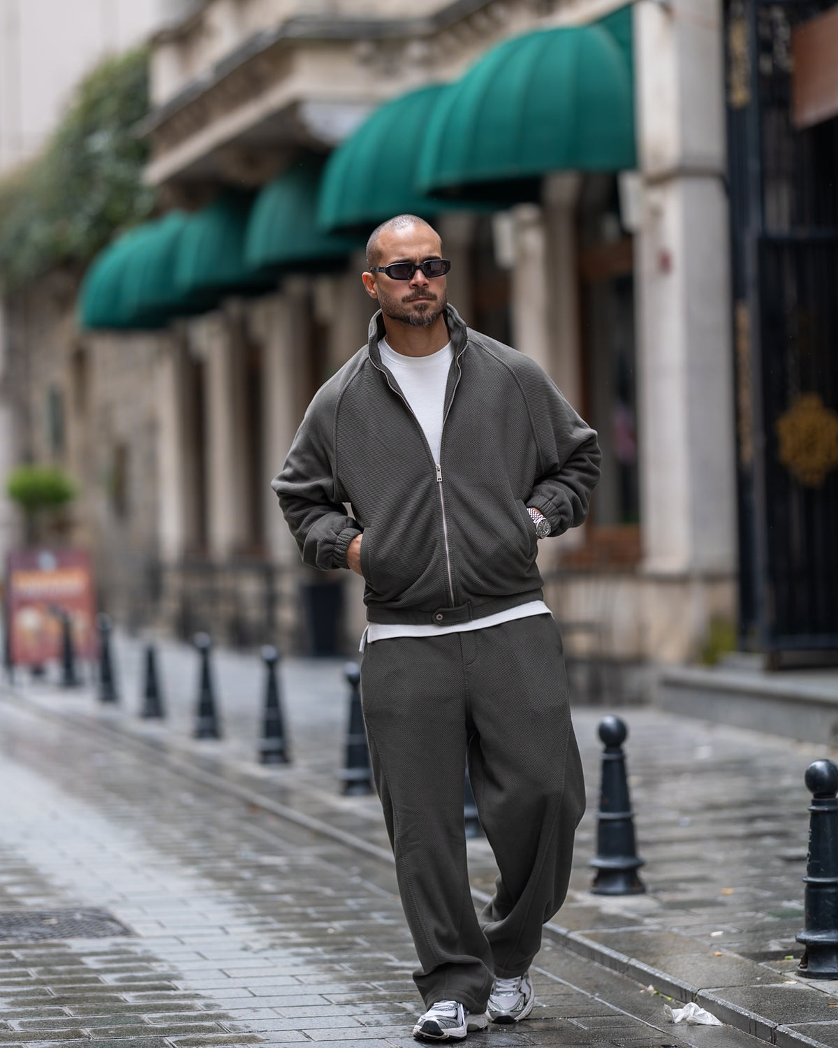 High Neck Zip Jacket/ 4350