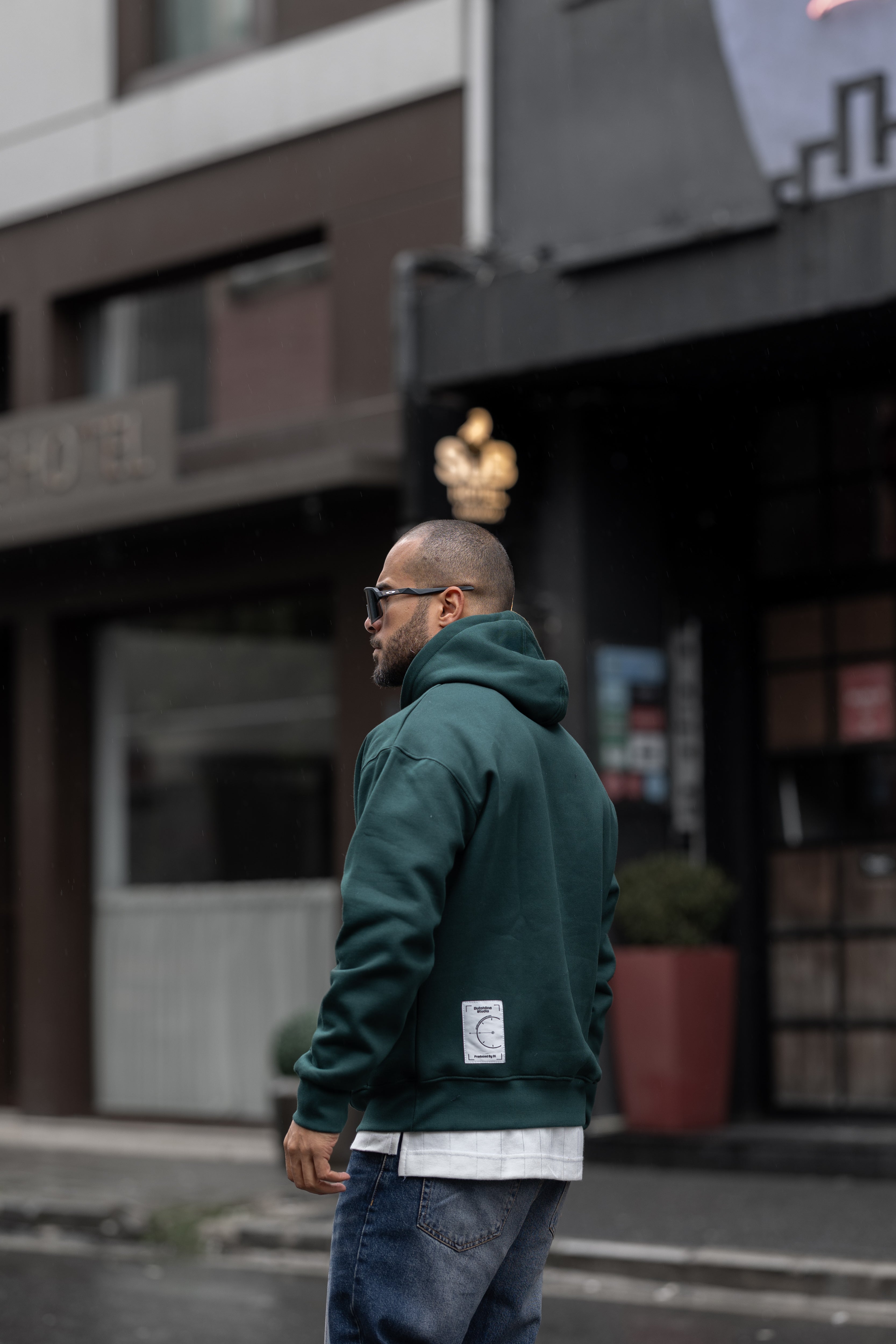 Basic Relaxed Fit Hoodie/4552