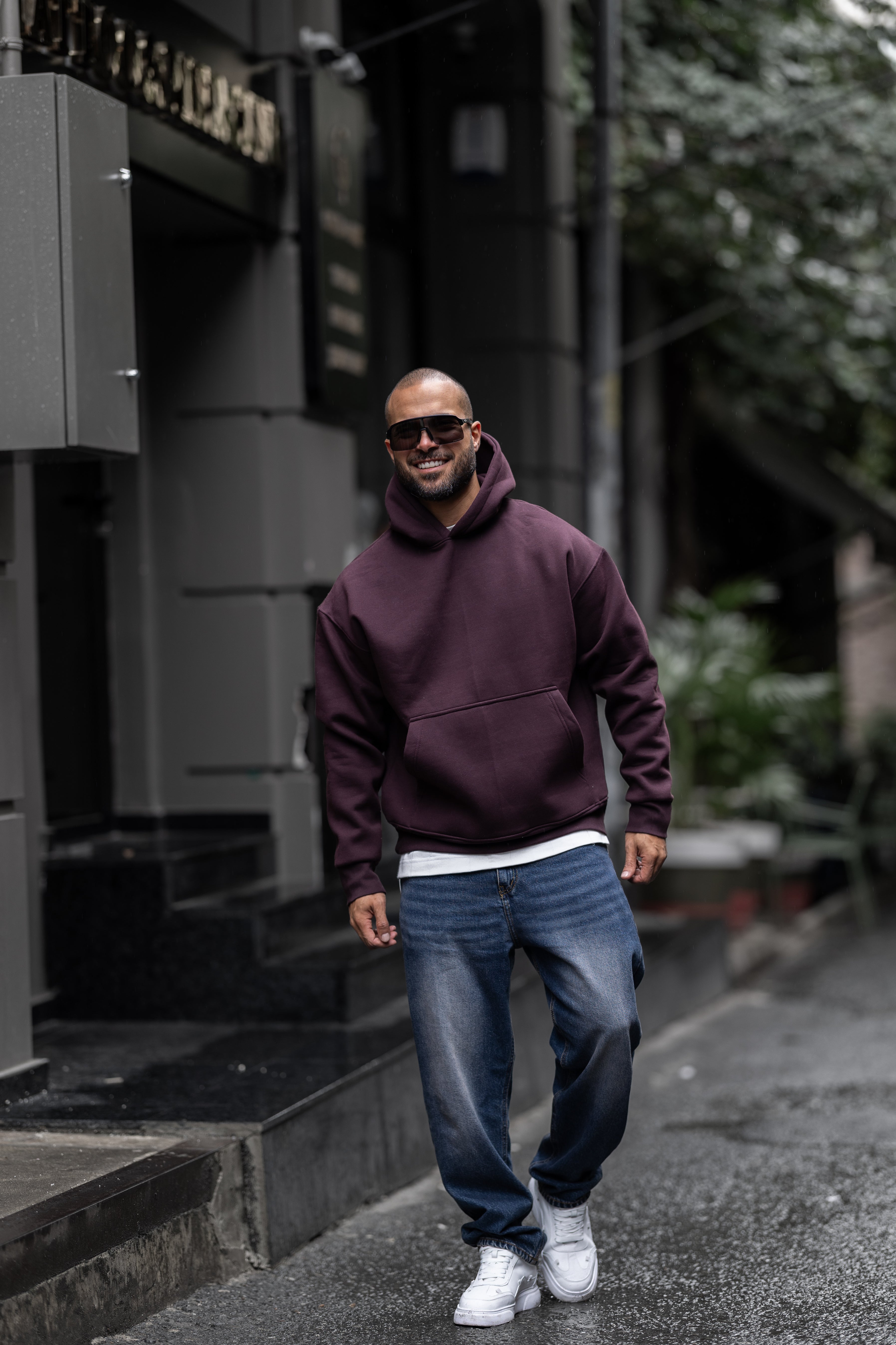 Basic Relaxed Fit Hoodie/4552