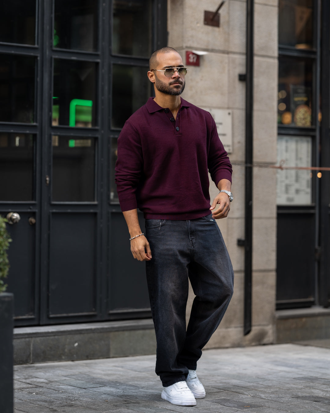 Basic Regular Fit Knitwear Polo Shirt/5020