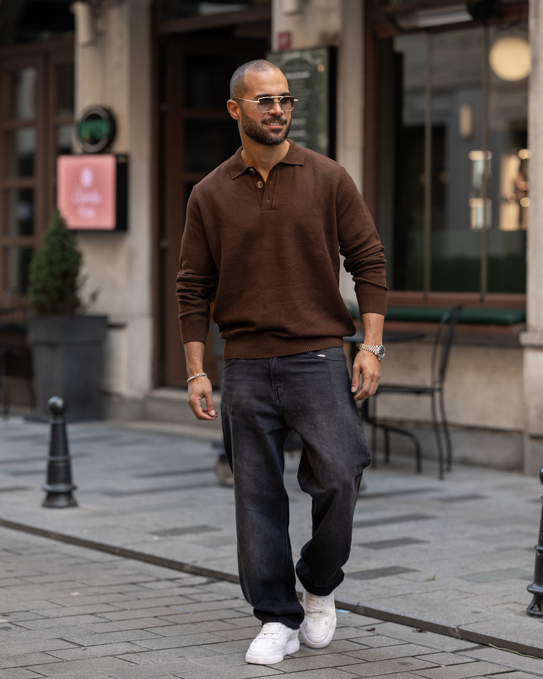 Basic Regular Fit Knitwear Polo Shirt/5020