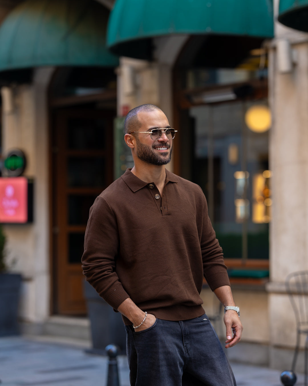 Basic Regular Fit Knitwear Polo Shirt/5020