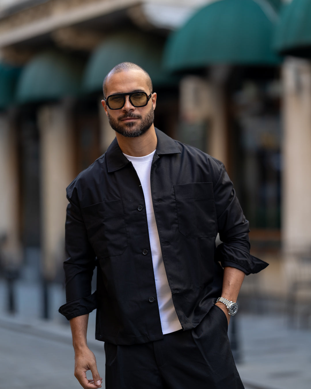 Oversized Basic Shirt Long Sleeves/2315