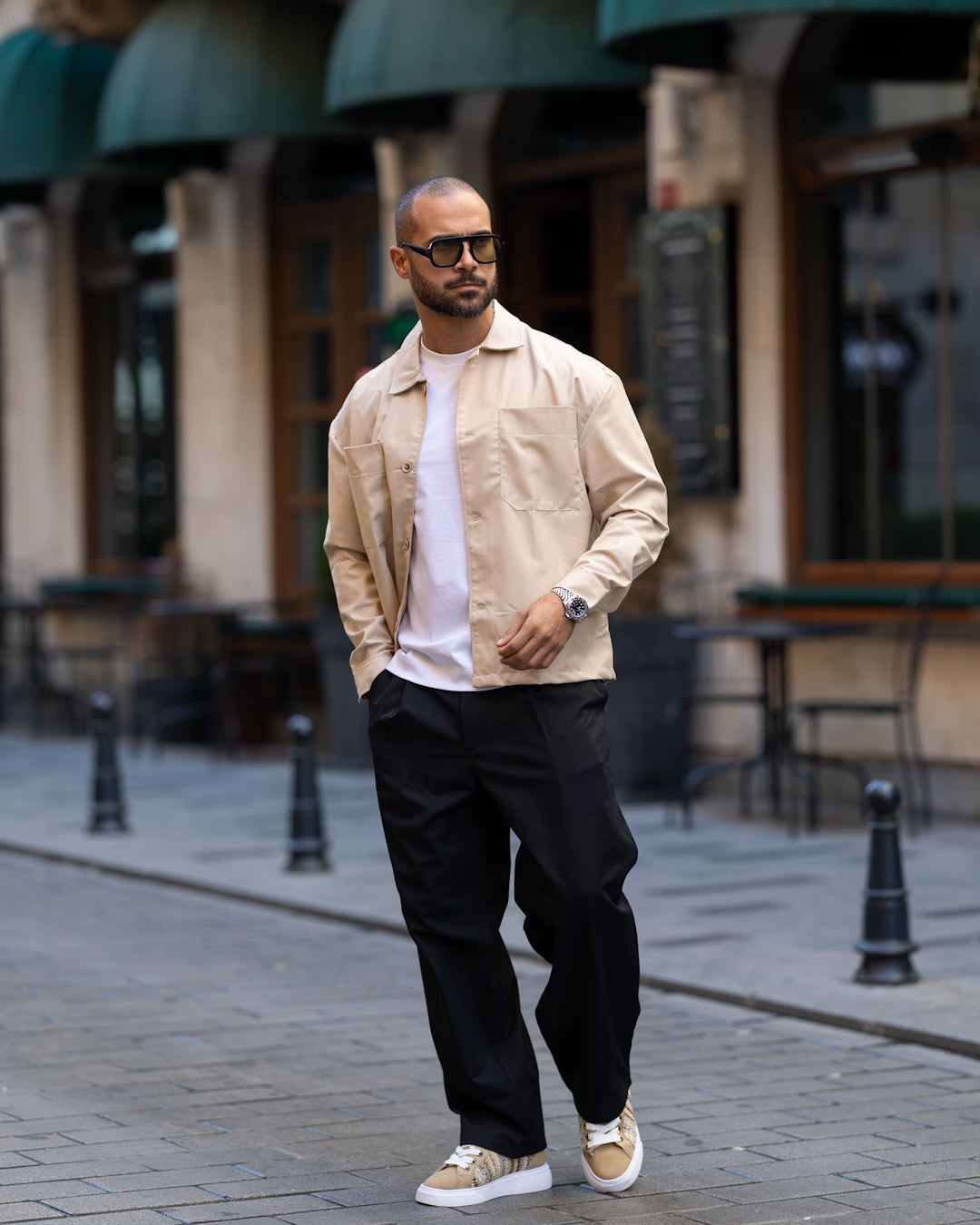 Oversized Basic Shirt Long Sleeves/2315