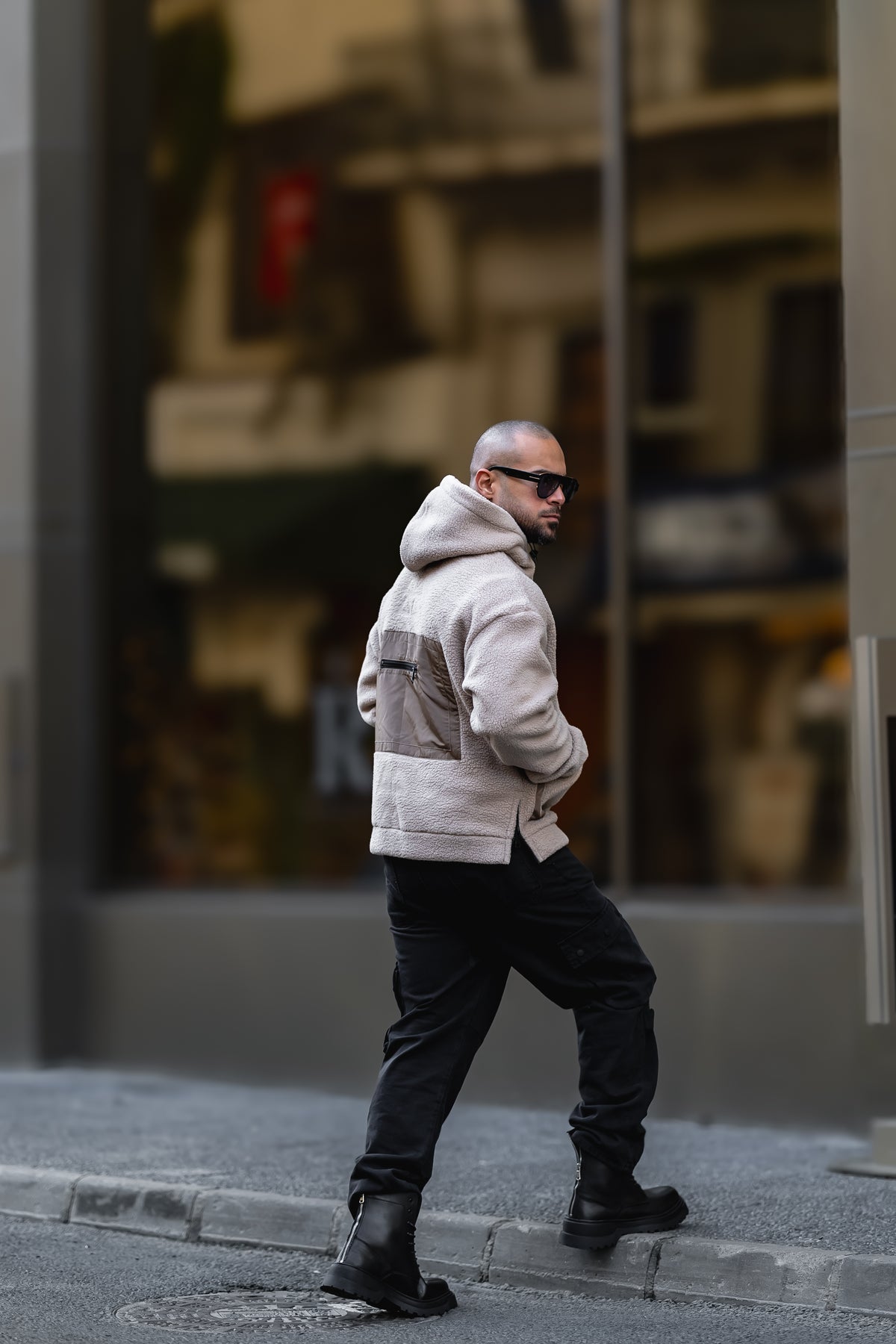 Basic Oversized Wool Hoodie/4501