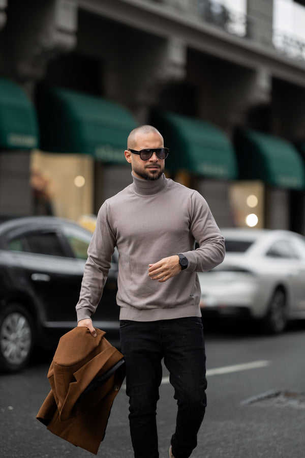 Regular Fit High Neck/4403