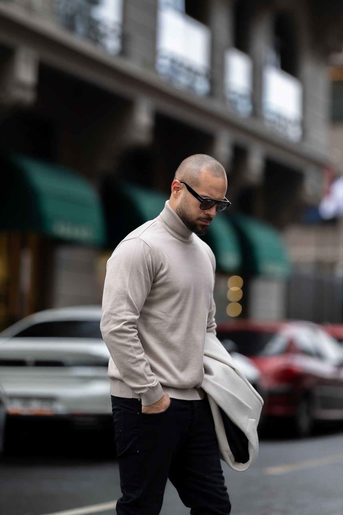 Regular Fit High Neck/4403