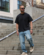 Basic Regular Fit T-shirt With Double Pockets/3370