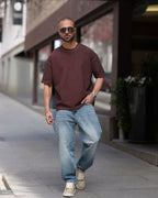 Washed Dutch Line Relaxed Fit T-shirt /3358
